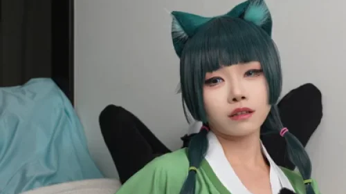 คลิปหลุด caomeiyuyi สาวจีนคอสเพลย์น่ารักหุ่นอวบขาวเนียน บนเตียงนอนโดนแฟนกระแทกควยสดไม่ยั้ง ขย่มโยกครางเสียวหีเปียกน้ำเงี่ยน ควยสอดลึกแตกในเต็มรูหีอวบ